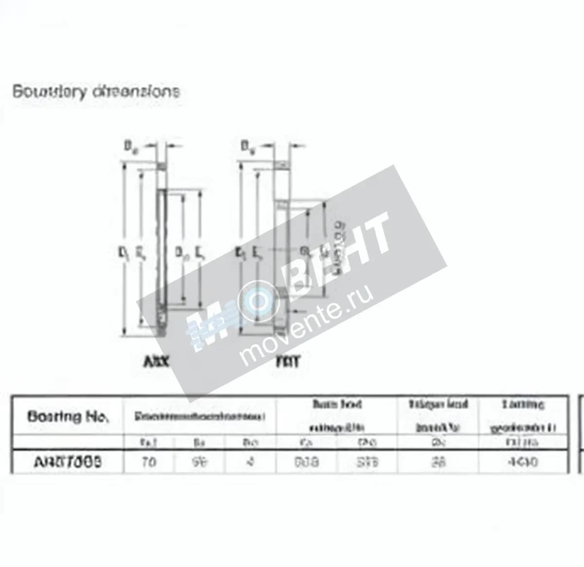 JTEKT AXK7095-JTEKT - Image 1