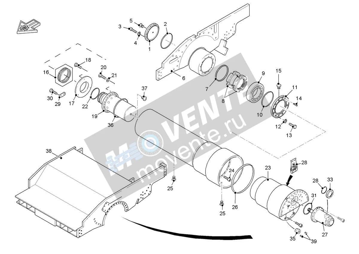 173824 подшипник Wirtgen - Image 1