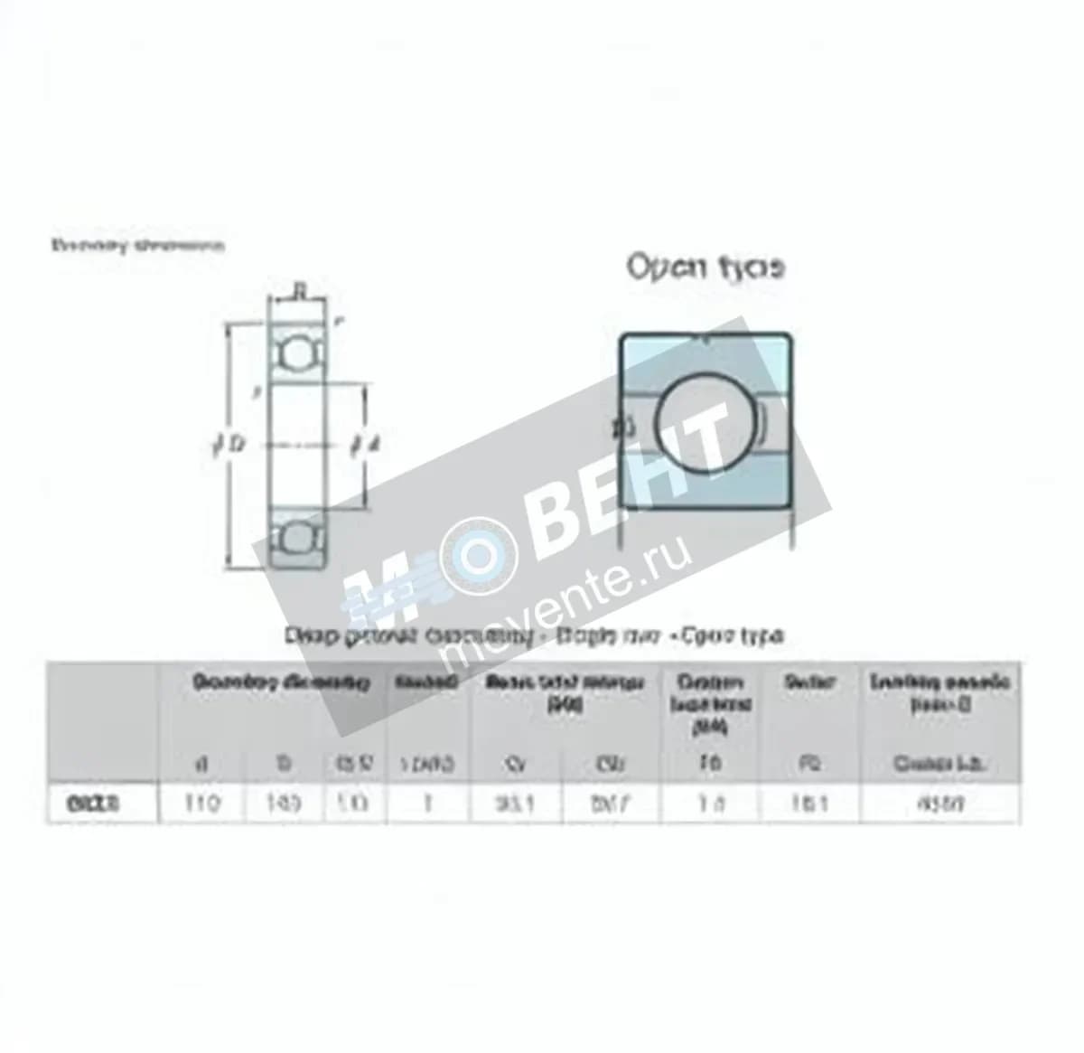 JTEKT 6822-JTEKT - Image 1