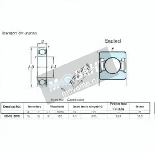 JTEKT 6201-2RS-CM-FG-JTEKT - Image 1