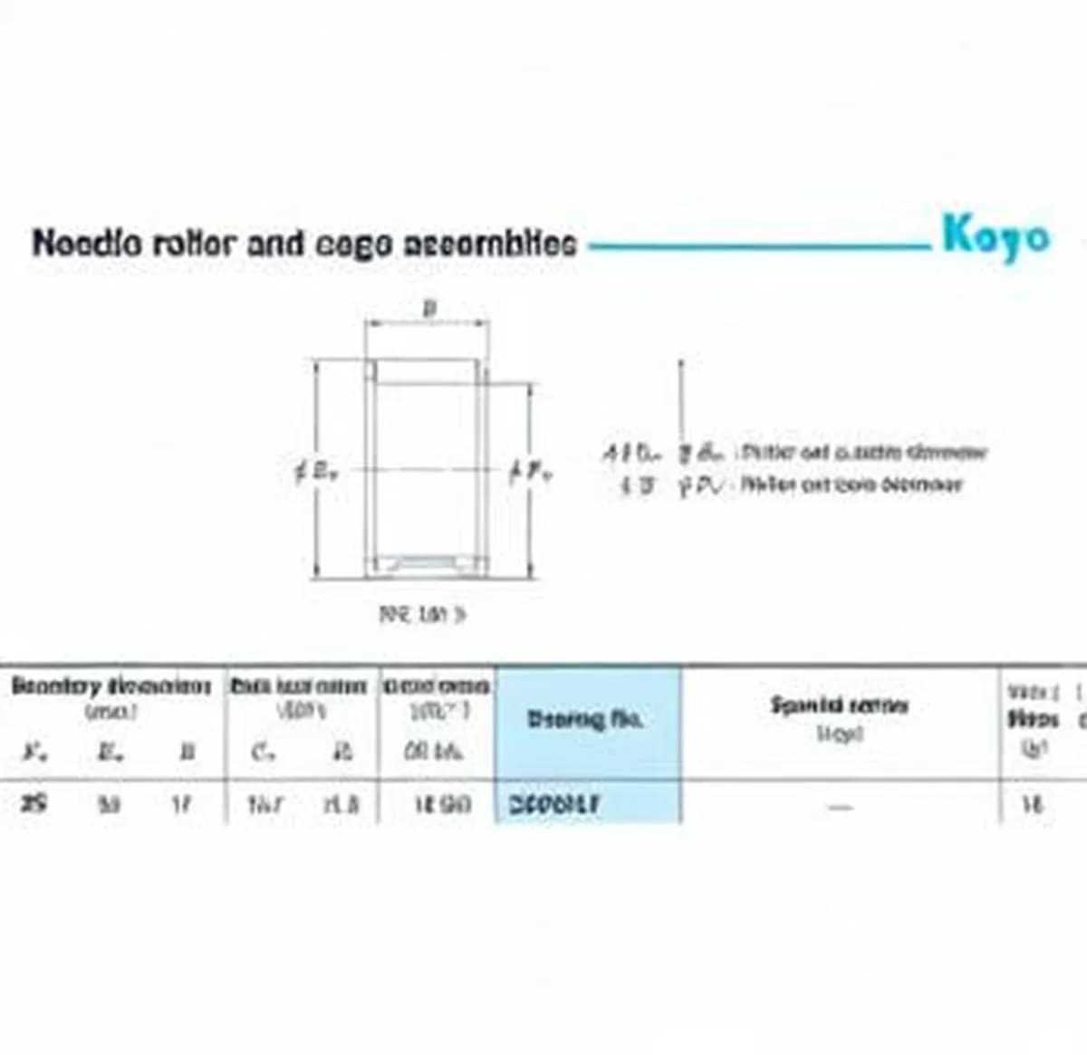 JTEKT 25V3017-JTEKT - Image 1