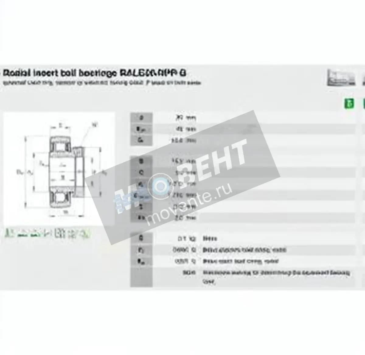 INA RALE20-XL-NPP-B-INA - Image 1