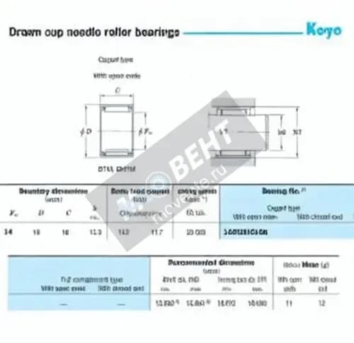 JTEKT 14BTM1916B-JTEKT - Image 1