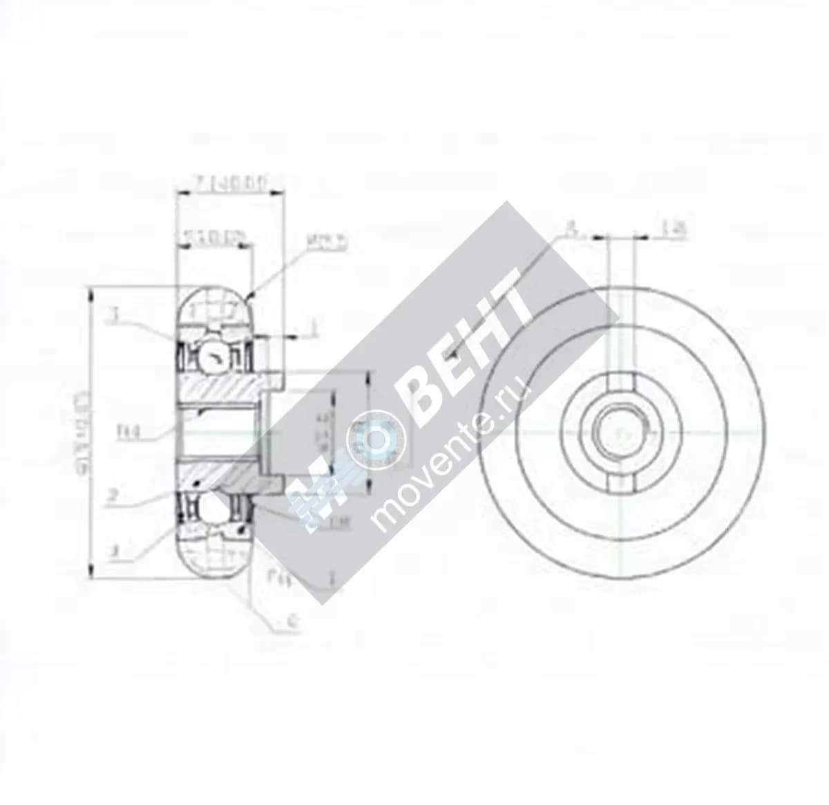 GEN 605-2RS-3.5-RW1 - Image 1