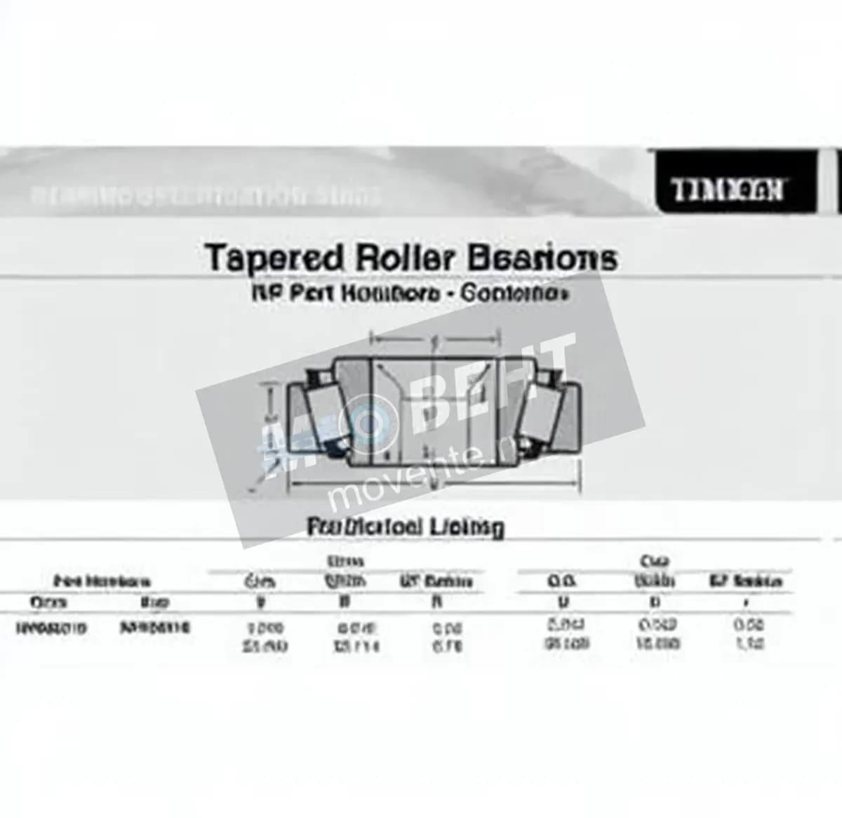 TIMKEN NP999210-NP594918-TIMKEN - Image 1