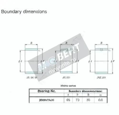 JTEKT JR65X73X35-JTEKT - Image 1