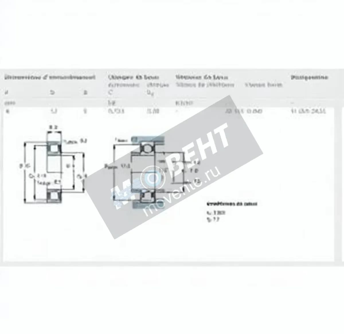 SKF W624-2RS1-SKF - Image 1