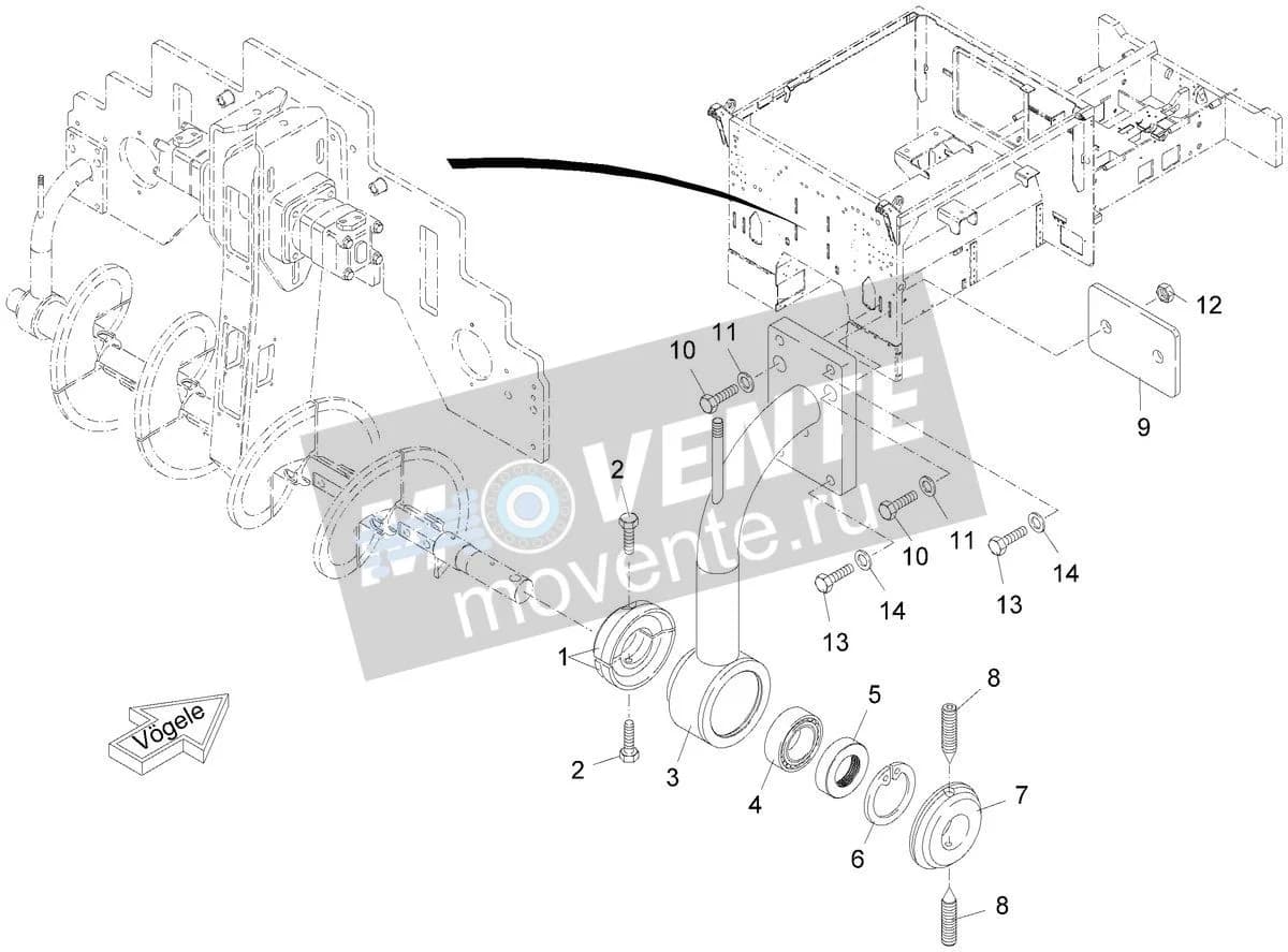 2003020 подшипник Vögele - Image 1
