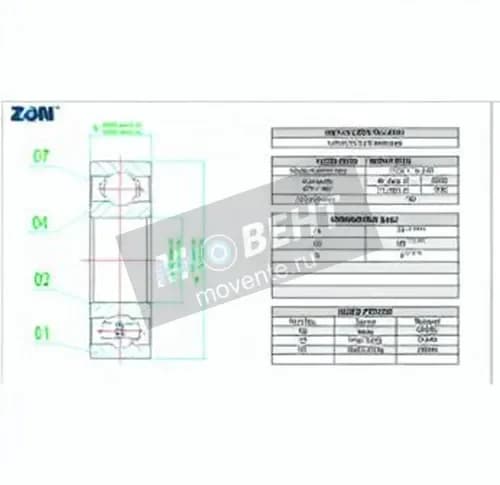 ZEN 6001-CE-SI3N4-PTFE-ZEN - Image 1