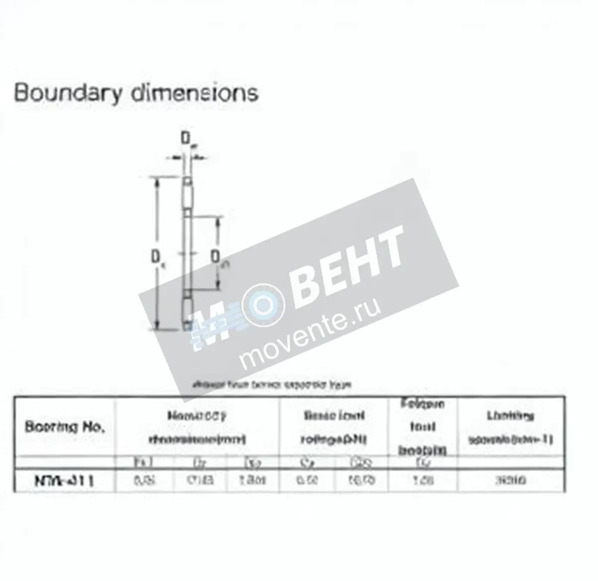JTEKT NTA-411-JTEKT - Image 1