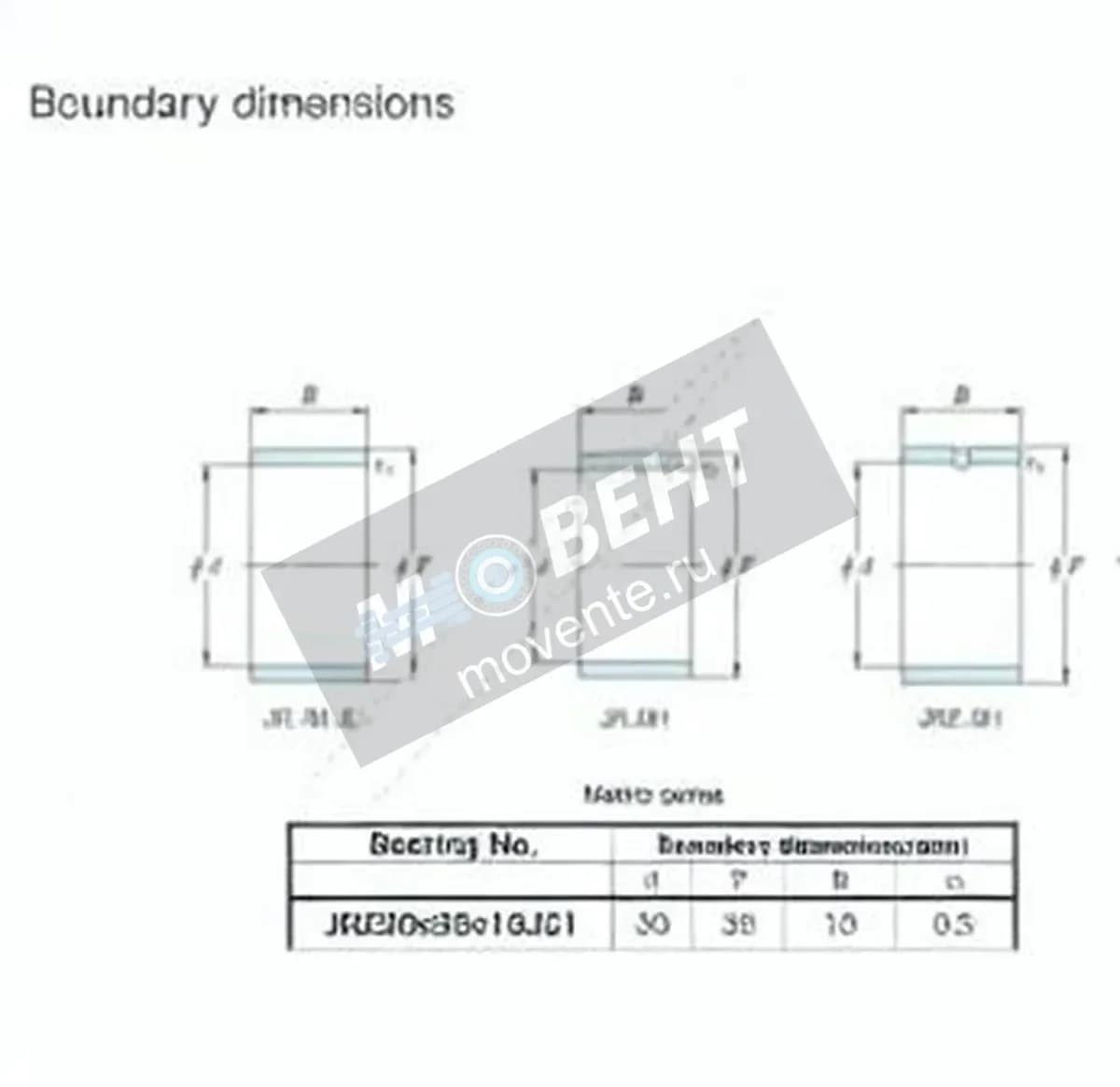JTEKT JRZ30X35X18JS1-JTEKT - Image 1