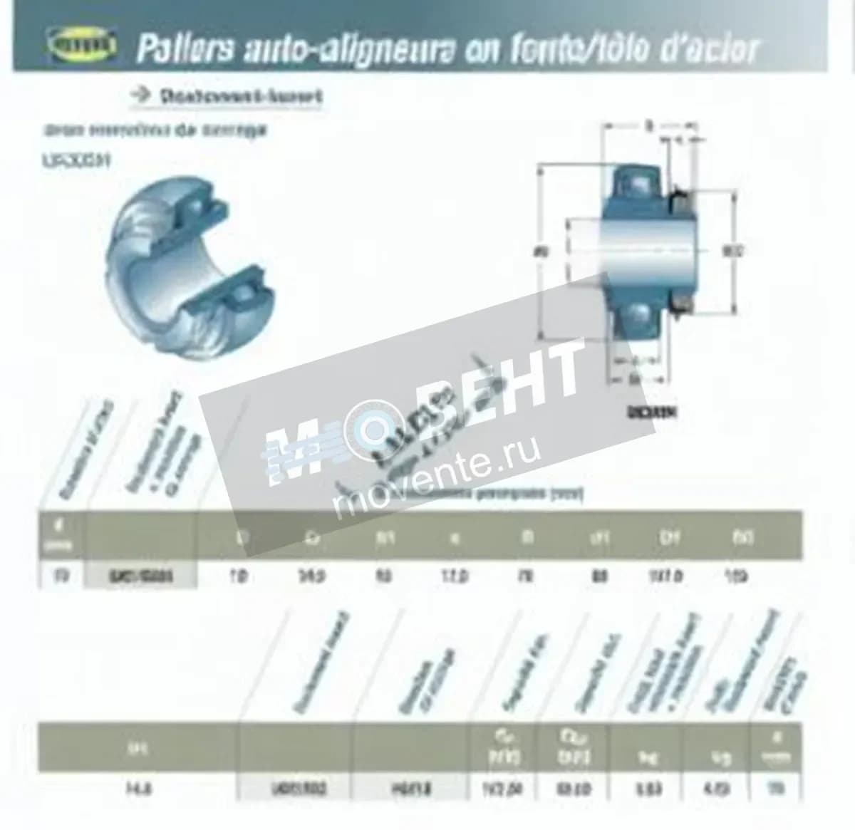 SNR UK316-G2-H2316-SNR - Image 1