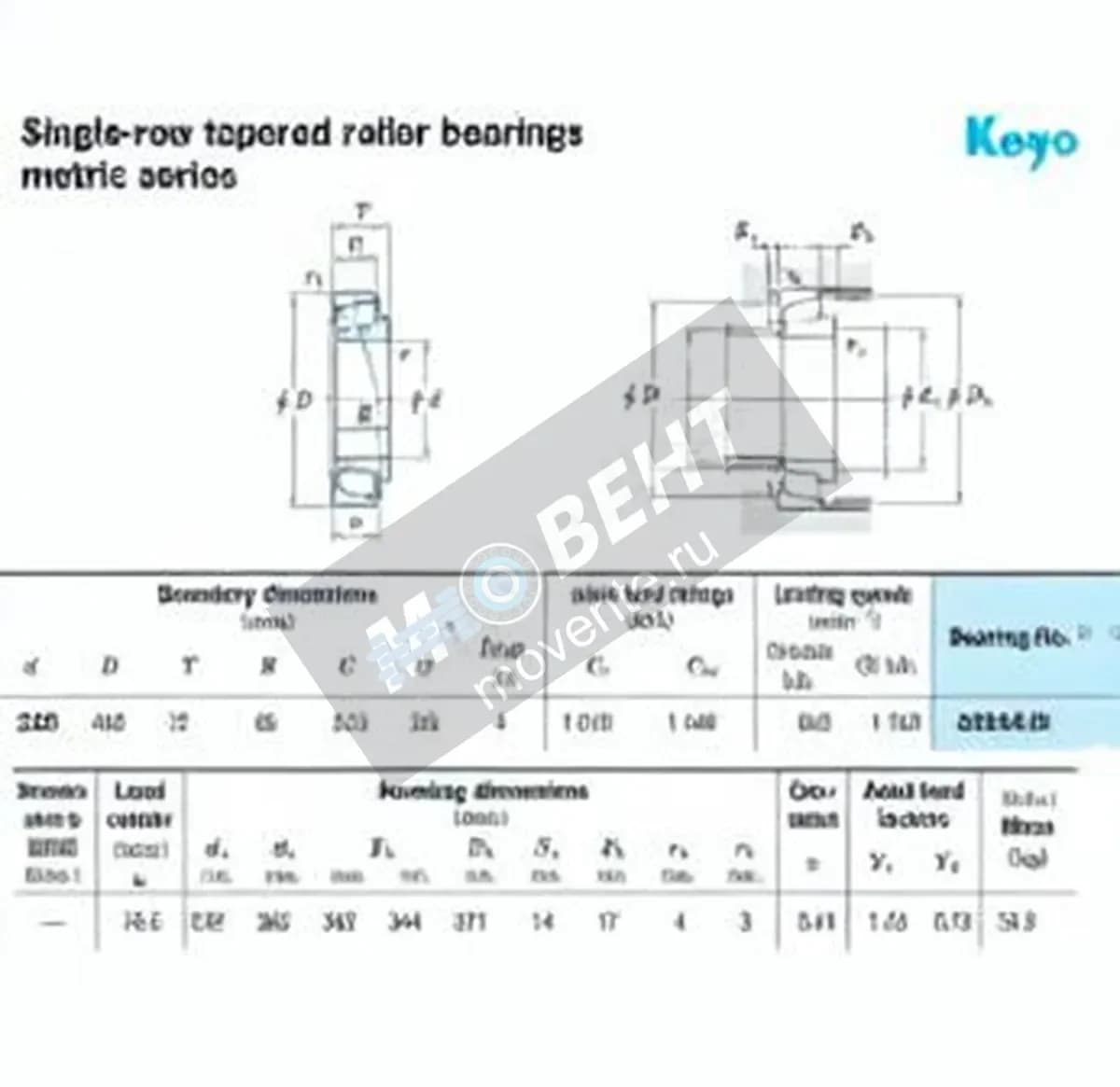 JTEKT 30244-JR-JTEKT - Image 1
