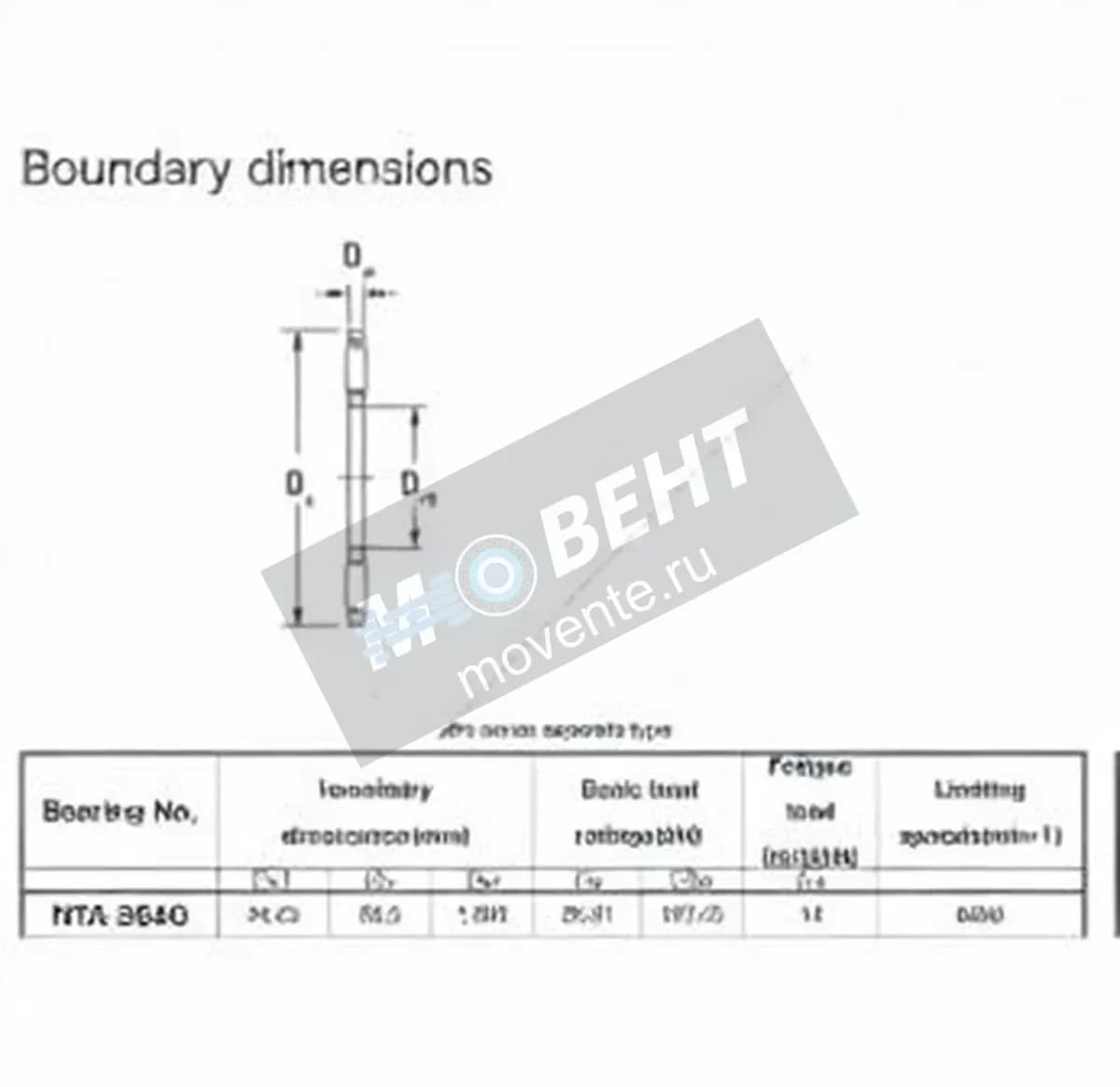 JTEKT NTA-2840-JTEKT - Image 1
