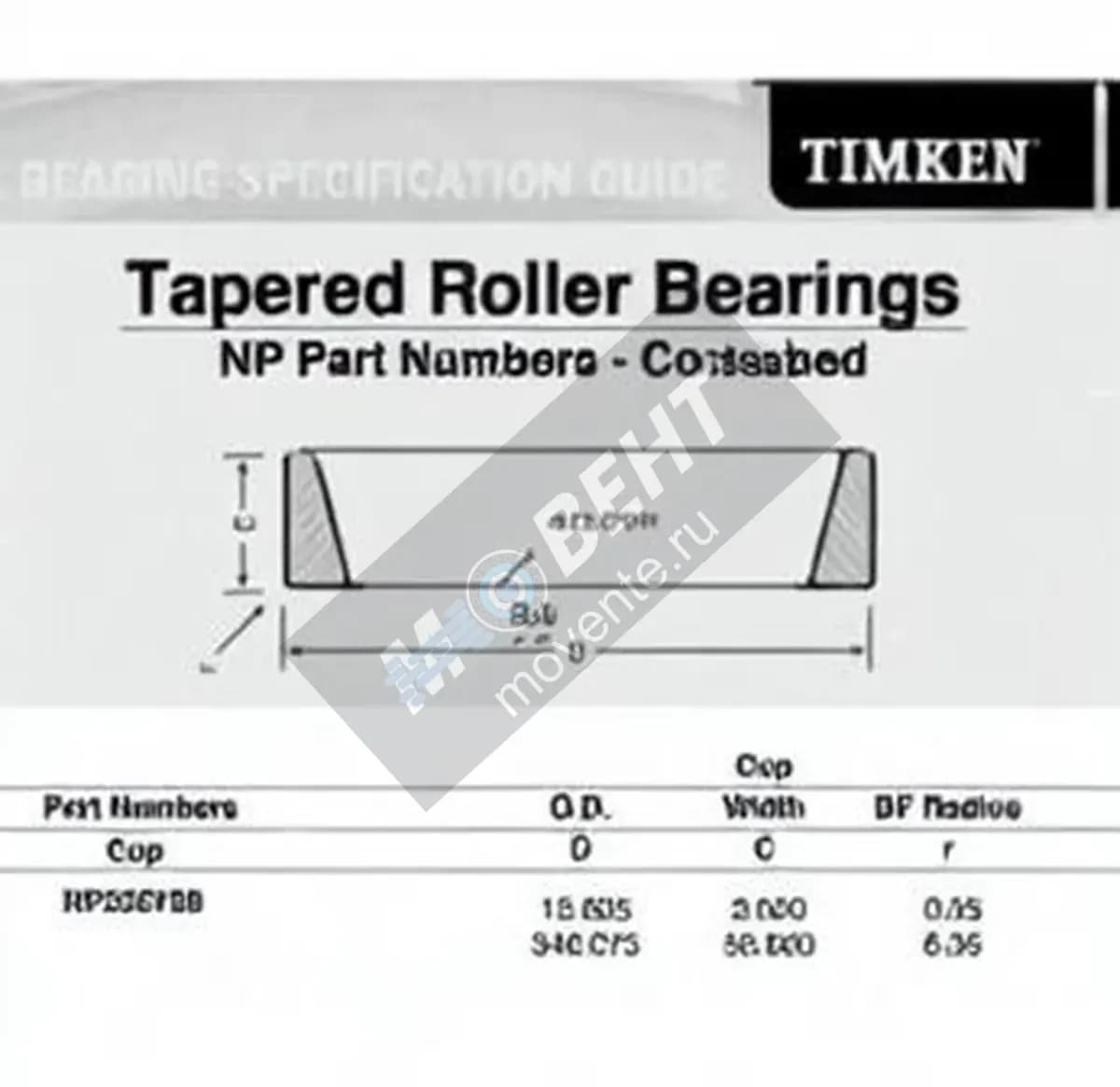 TIMKEN NP230788-TIMKEN - Image 1