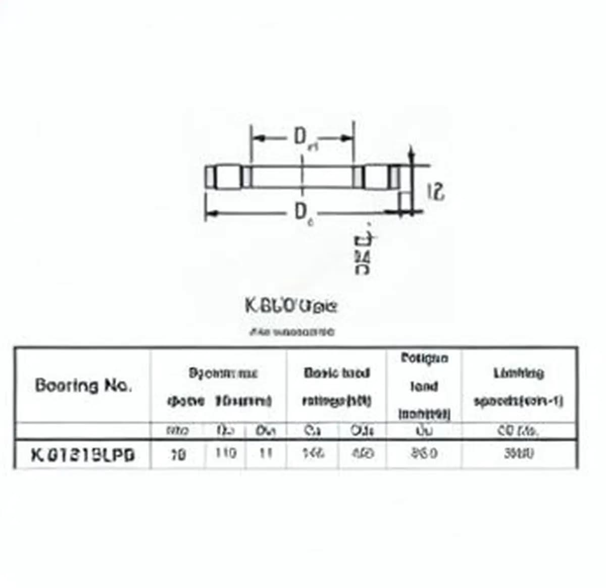 JTEKT K.81215LPB-JTEKT - Image 1