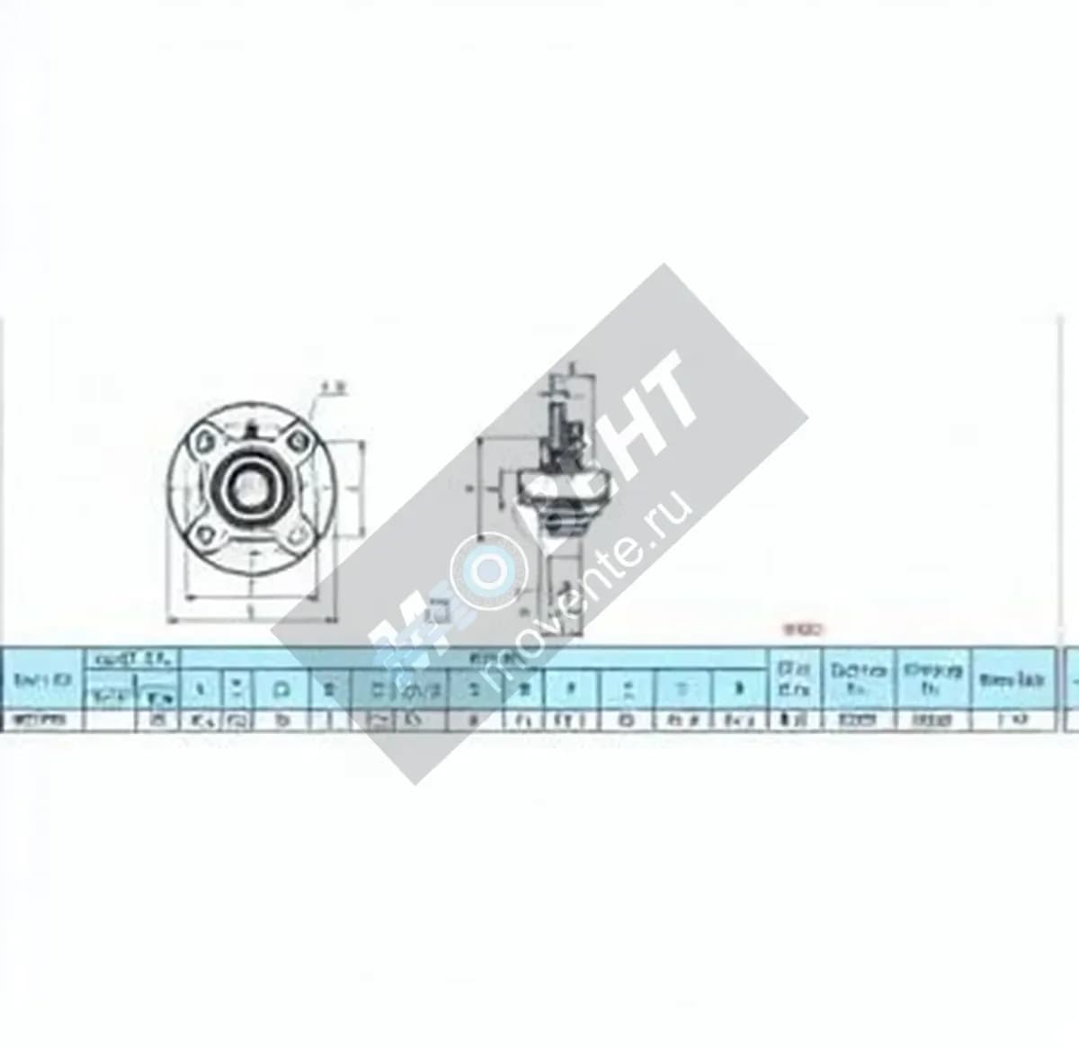 GEN UCFC206-INOX - Image 1