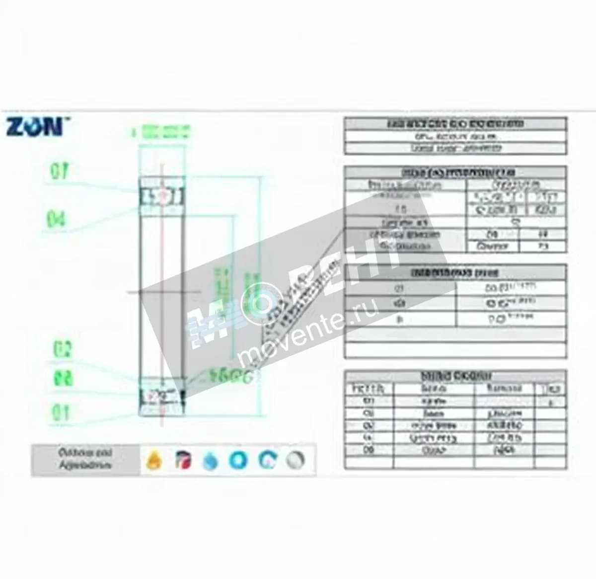ZEN S61806-2RS-ZEN - Image 1