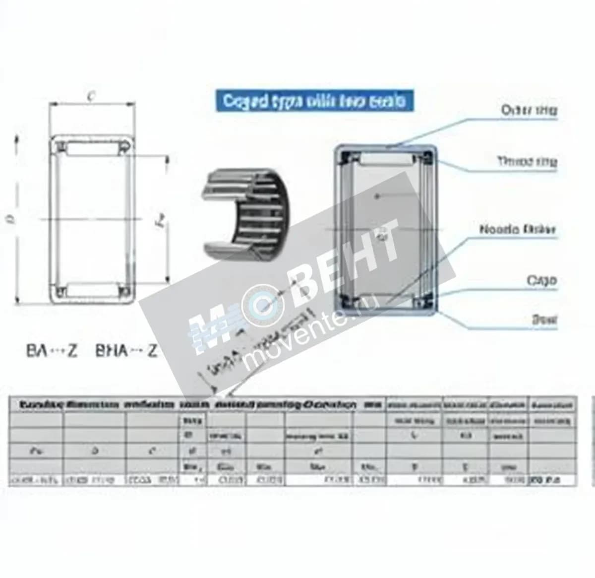 IKO BA1314-Z-IKO - Image 1