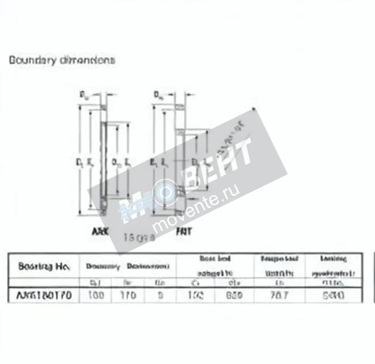 JTEKT AXK130170-JTEKT - Image 1