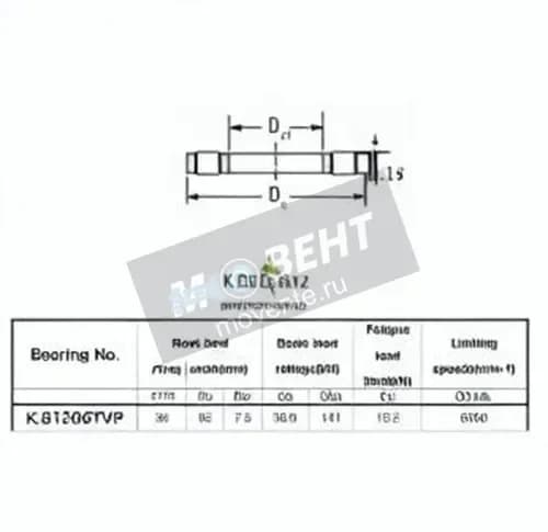 JTEKT K.81206TVP-JTEKT - Image 1