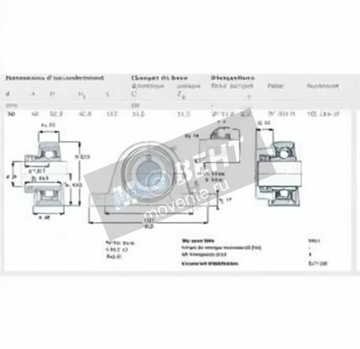 SKF SY30-WF-SKF - Image 1