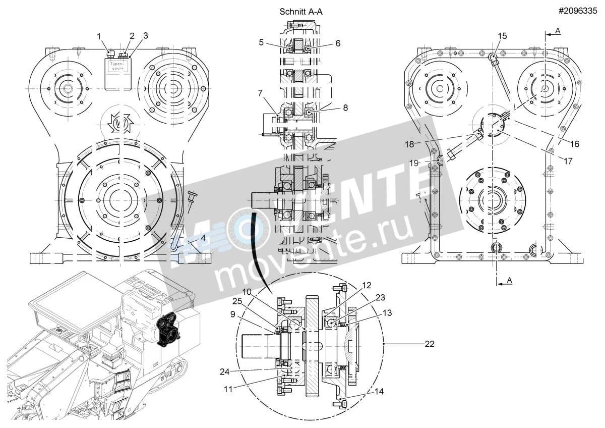 2187921 подшипник Wirtgen - Image 1