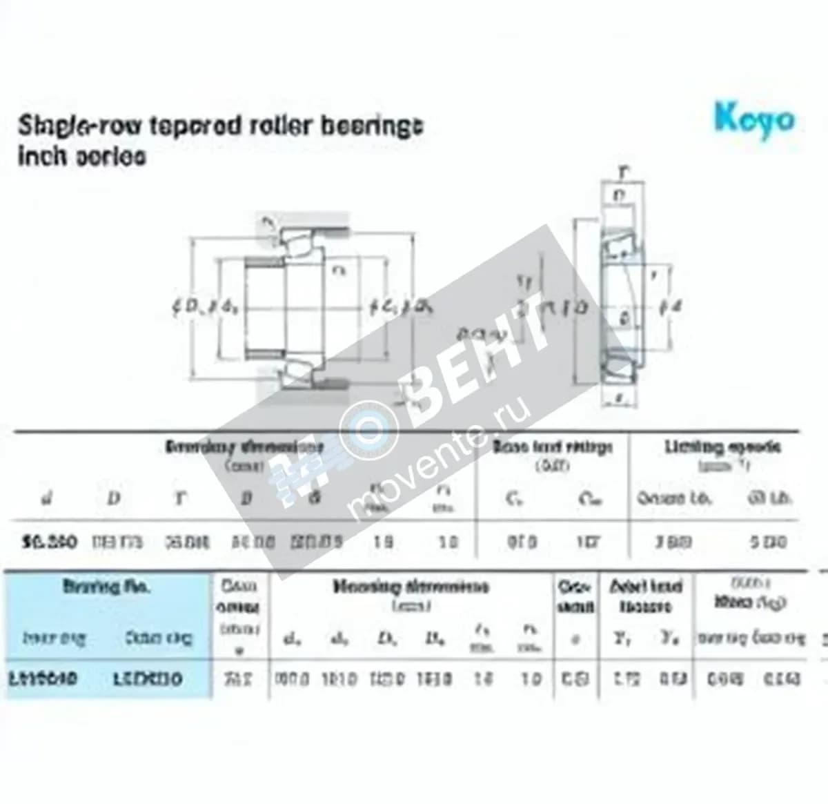 JTEKT L319249-L319210-JTEKT - Image 1