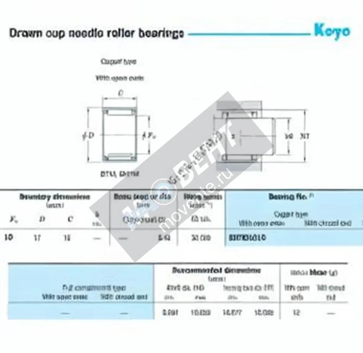 JTEKT BHTM1015-JTEKT - Image 1