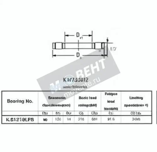 JTEKT K.81218LPB-JTEKT - Image 1