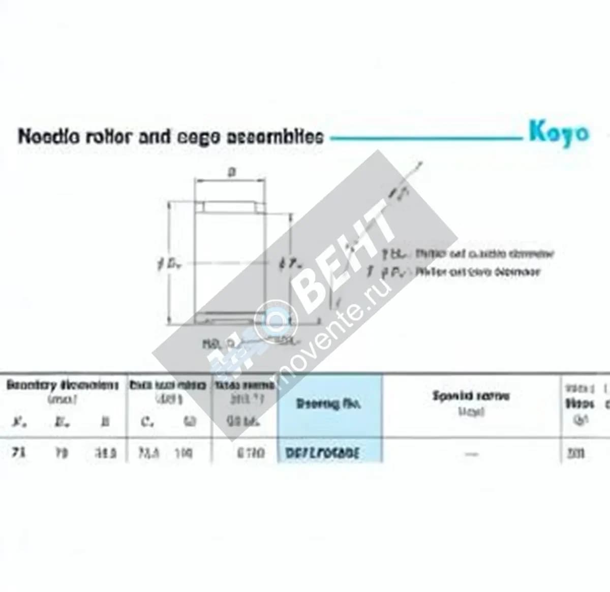 JTEKT RS717940AZ-JTEKT - Image 1