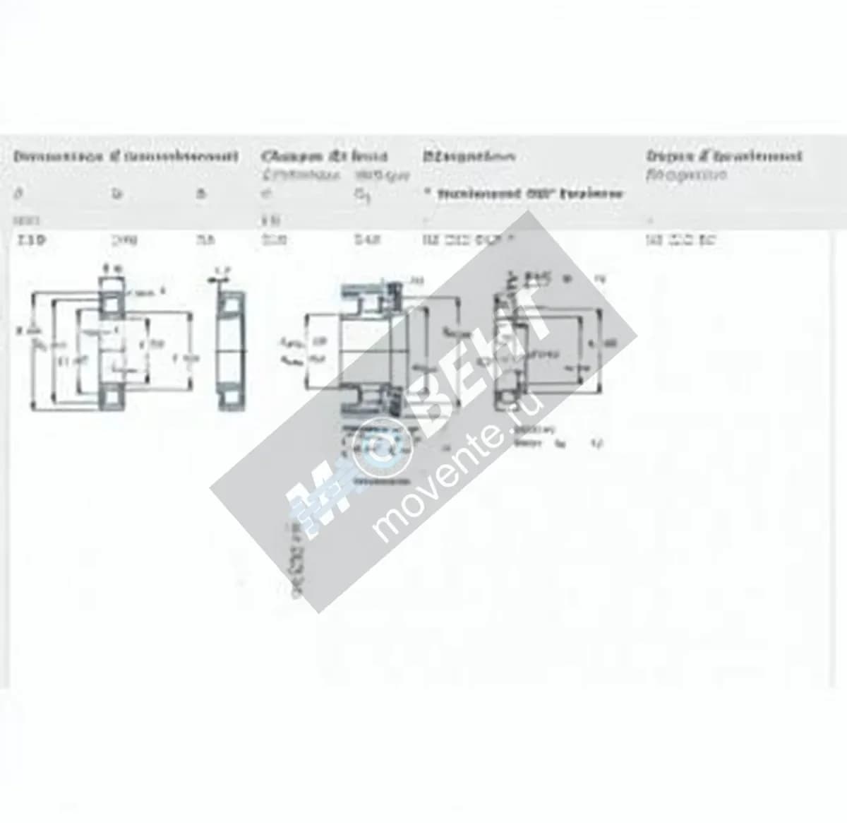 SKF NJ322-ECP-SKF - Image 1