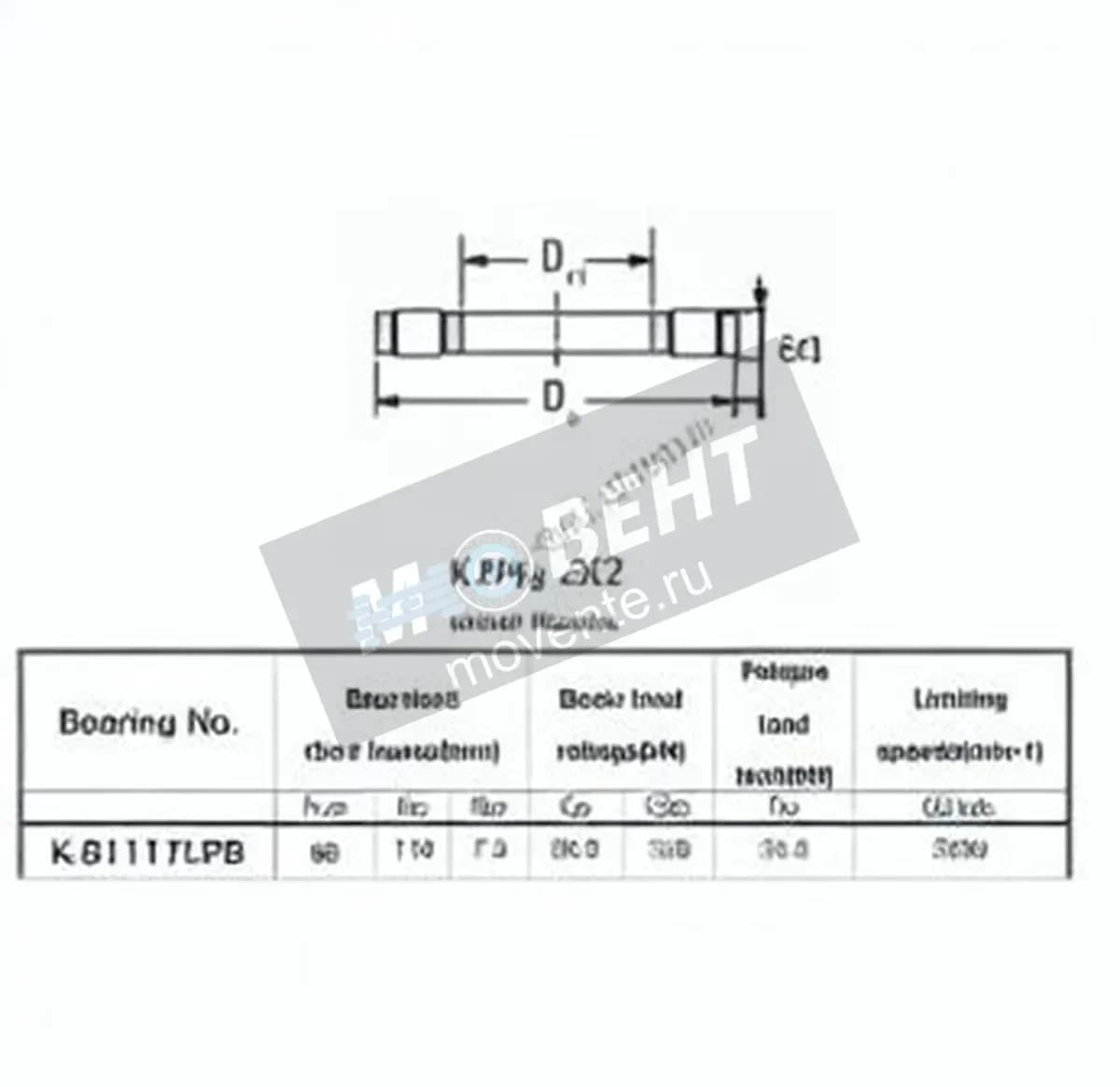 JTEKT K.81117LPB-JTEKT - Image 1