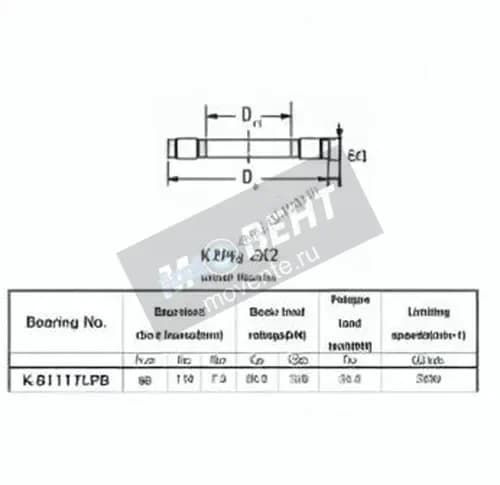 JTEKT K.81117LPB-JTEKT - Image 1