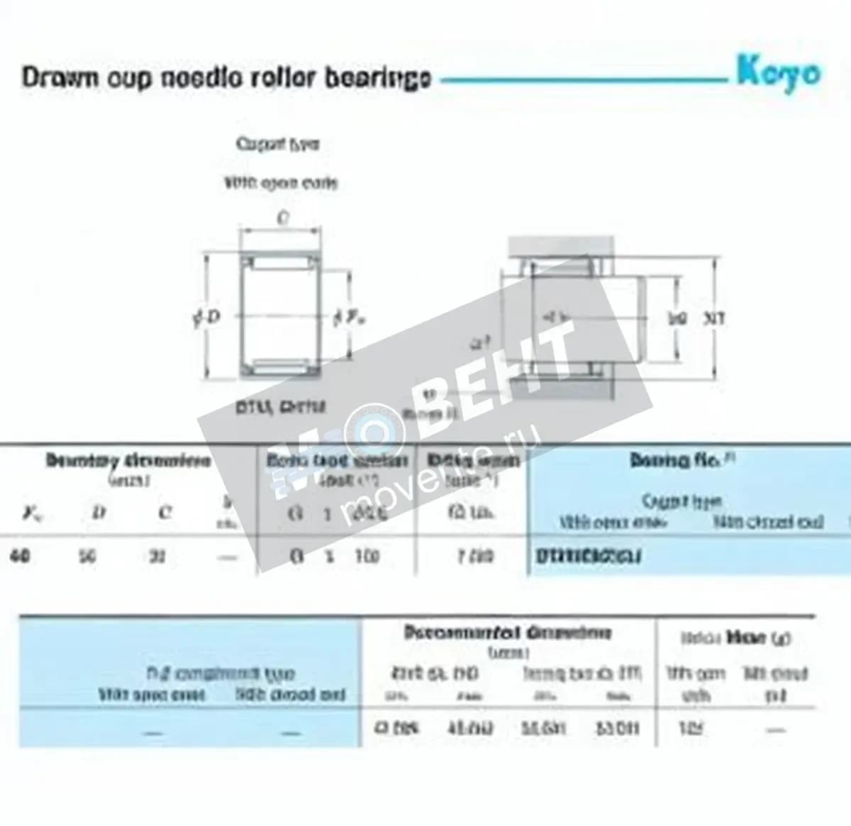 JTEKT BTM485630J-JTEKT - Image 1