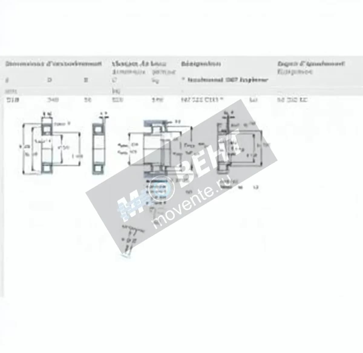 SKF NU322-ECM-SKF - Image 1