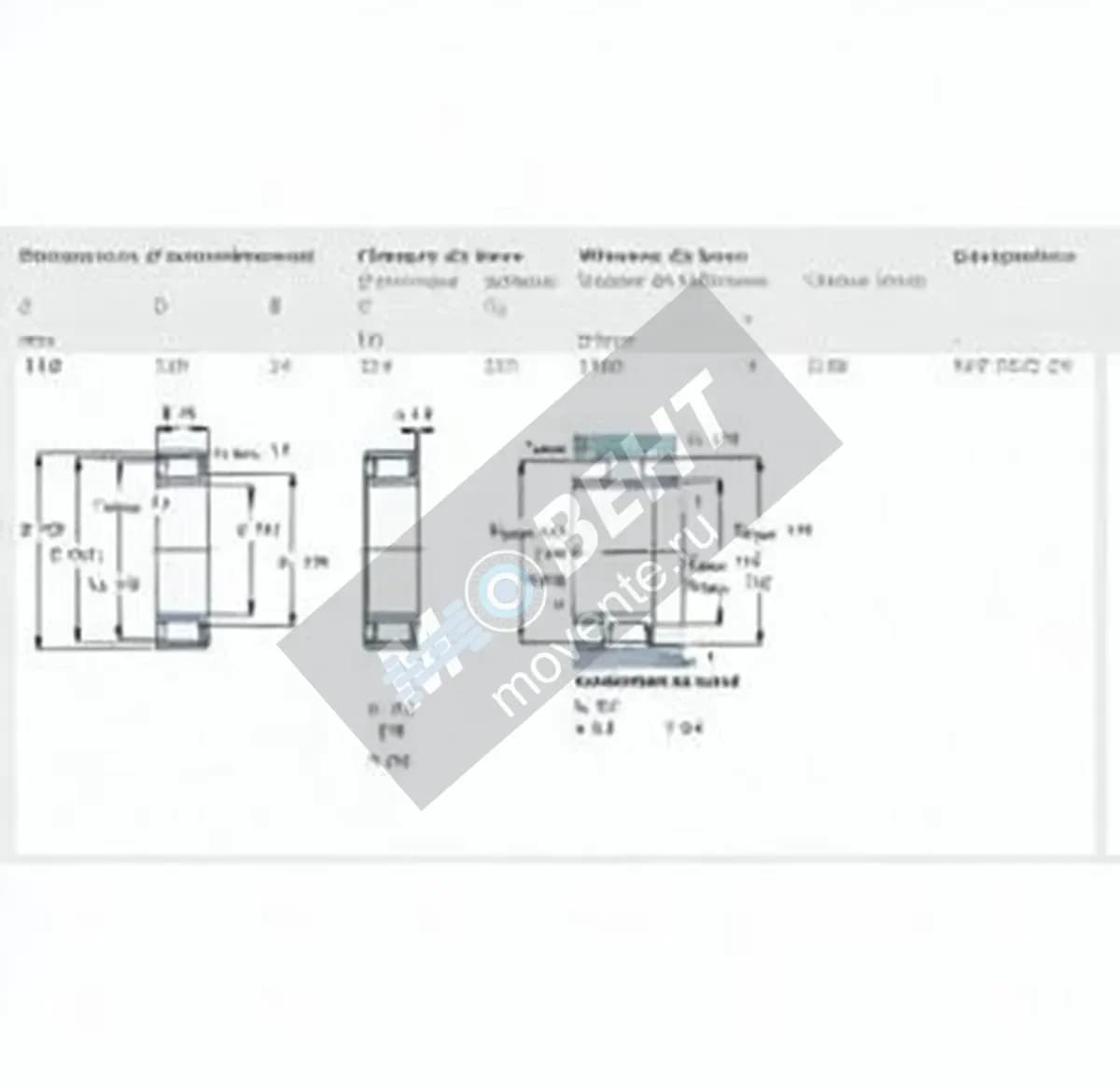 SKF NCF2922CV-SKF - Image 1