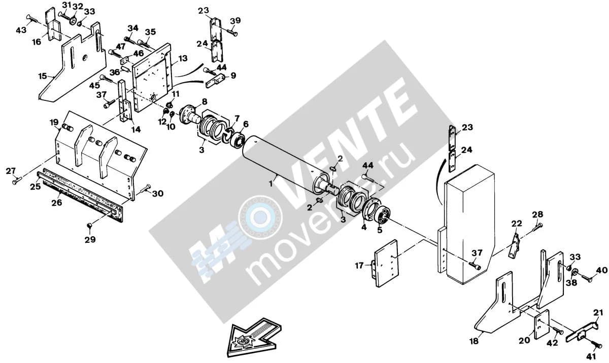 2628 подшипник Wirtgen - Image 1