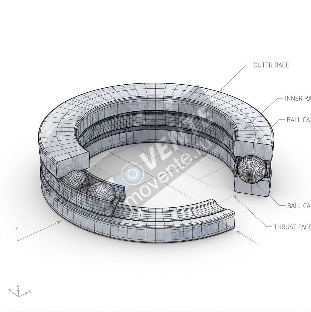 Подшипник SKF 51222-SKF - Image 1