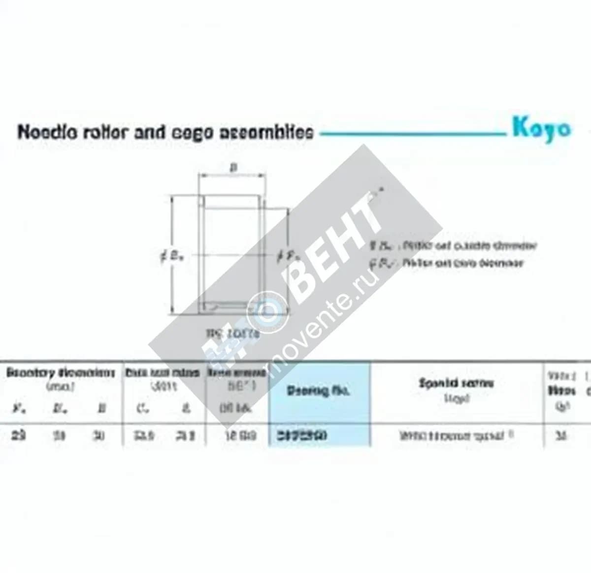 JTEKT 23V2930-JTEKT - Image 1