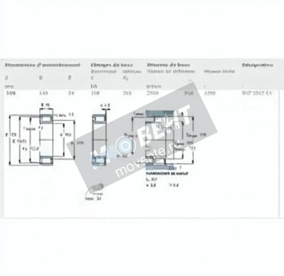 SKF NCF2920CV-SKF - Image 1