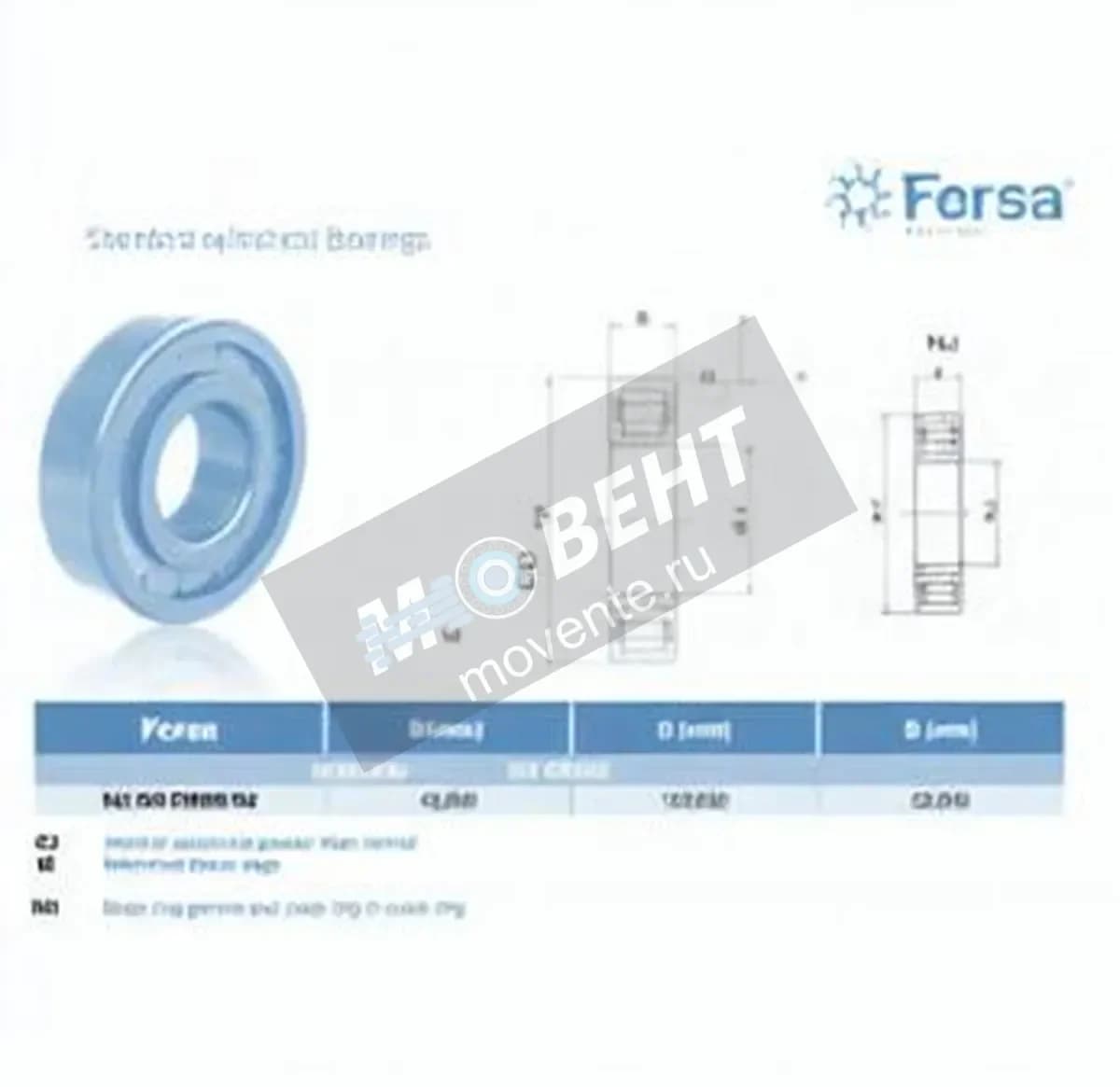 ASFERSA NU309-FM-NR-C3-ASFERSA - Image 1