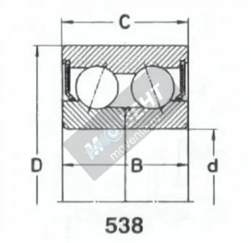 SKF BA2B-309609-AD-SKF - Image 1