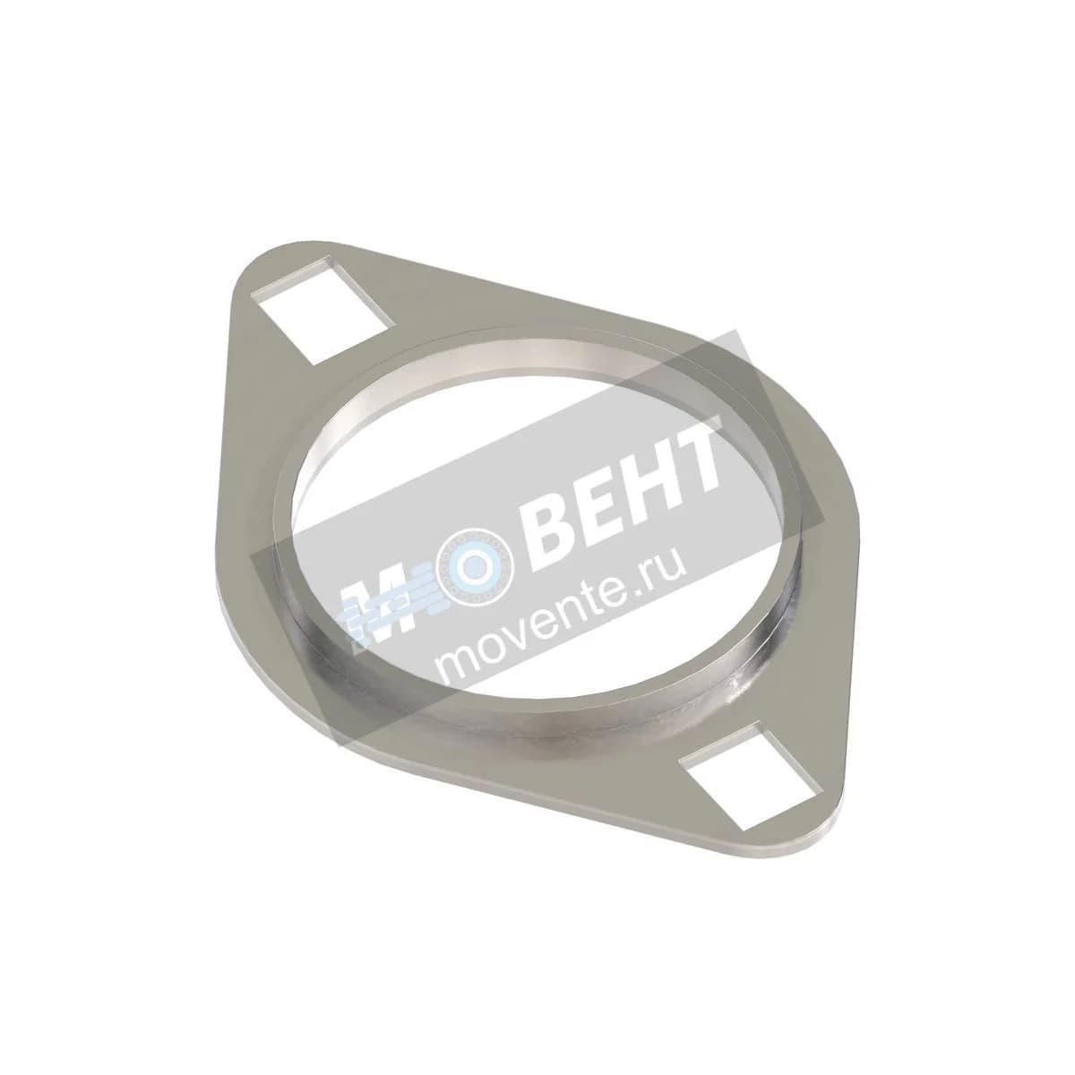 M66125: Фланцевый корпус подшипника с 2 отверстиями