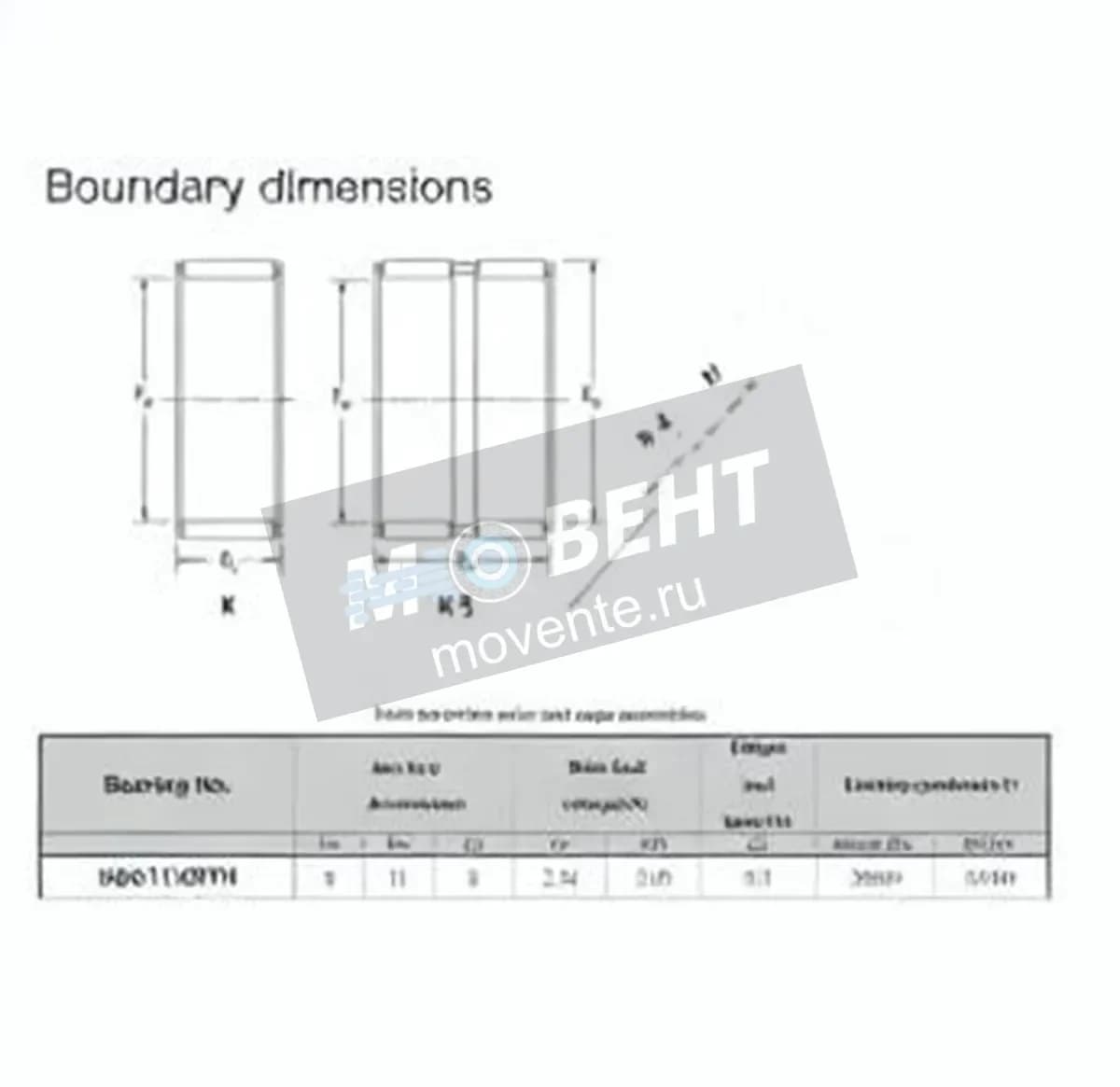 JTEKT K8-11-8-TN-JTEKT - Image 1