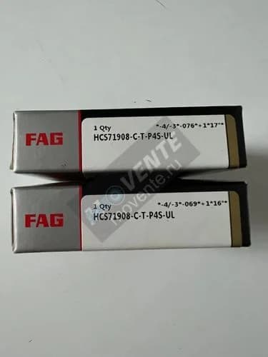 Подшипник HCS71908-C-T-P4S-UL FAG GERMANY Оригинал - Image 1