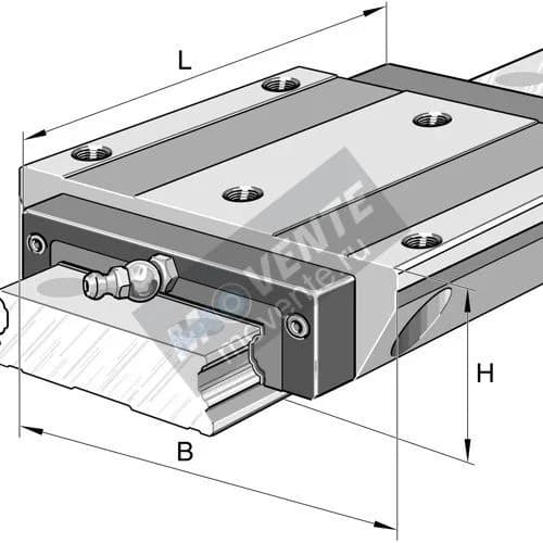 Каретка KWVE25-W-V1-G2 INA - Image 1