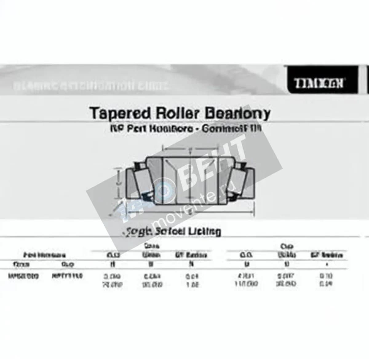 TIMKEN NP957859-NP771105-TIMKEN - Image 1