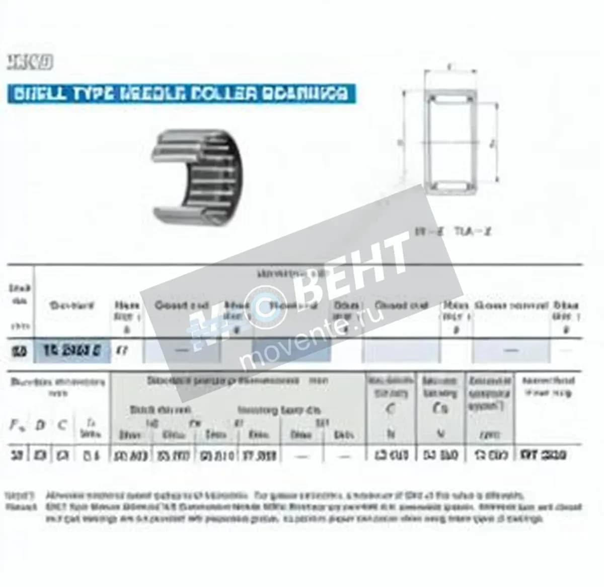 IKO TA2920-Z-IKO - Image 1