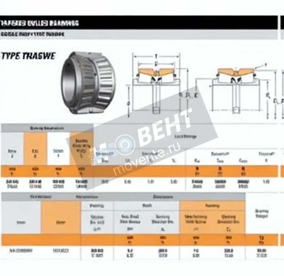 TIMKEN NA127096SW-127136CD-TIMKEN - Image 1